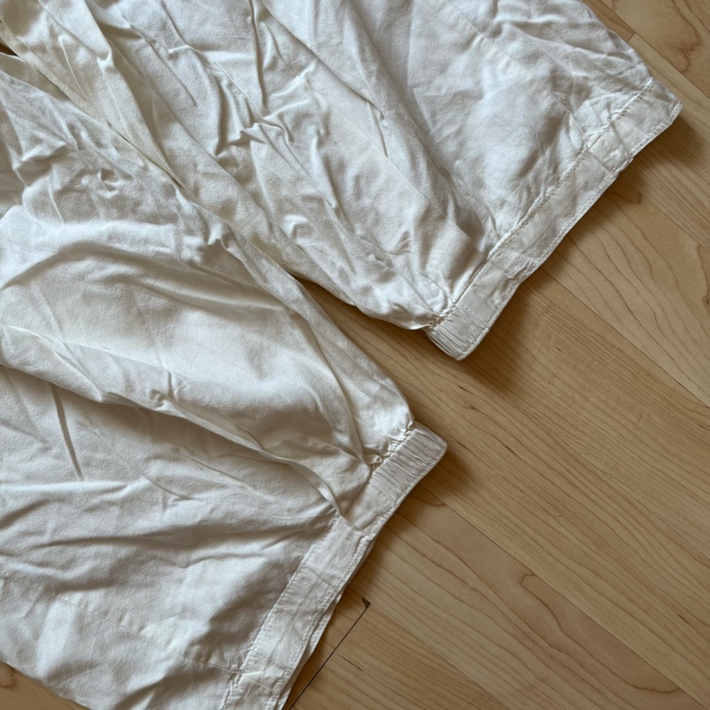 Free People Cream Wide Leg Pants - Picture 6 of 10